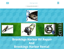 Tablet Screenshot of brookingsharborrv.com